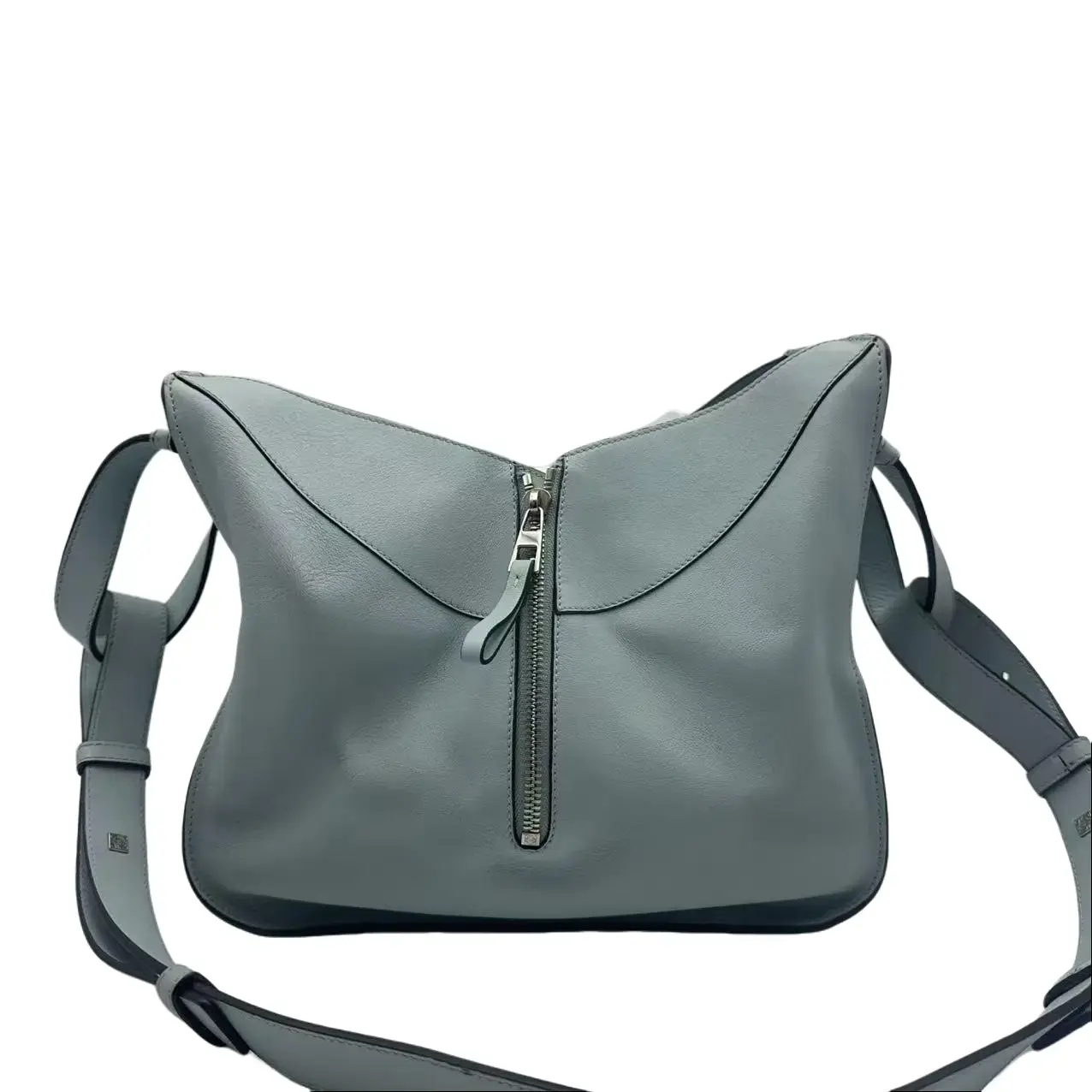 Pre-owned Loewe france Crossbody Bags Blue Small Hammock Bag 62687