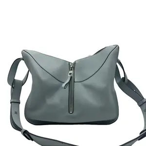 Pre-owned Loewe france Crossbody Bags Blue Small Hammock Bag 62687