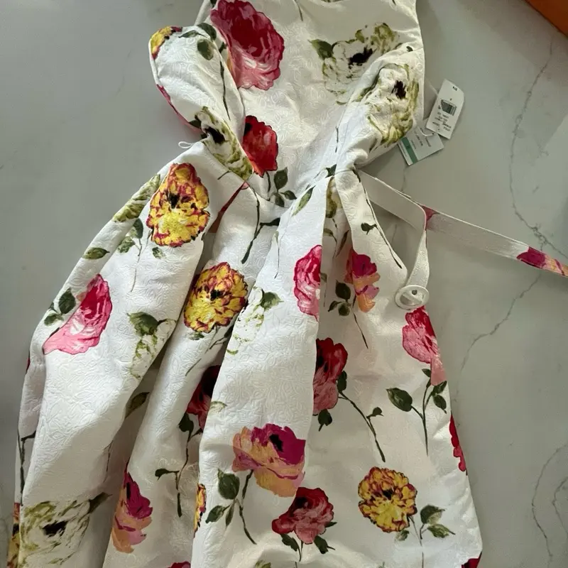 Danny & Nicole Floral Dress Fit and Flare A Line New with Tags Size 8 for  Women's Casual Summer Outfits Womenswear Sleeveless - TikTok Shop