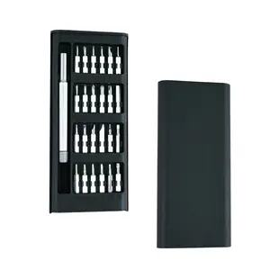 25 in 1 Precision Screwdriver Set, Manual Screwdriver Kit with Aluminum Handle, Multi-Function Repair Tool for Phone, Electronics, Laptop, and Household Repairs