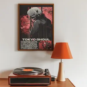 Tokyo Ghoul High Quality Anime Poster Ken Kaneki Anime Poster