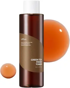[isntree Official Shop] Green Tea Fresh Toner 6.76 fl.oz / 200ml - Refreshing toner for oily skin, sebum control and hydration, Korean Skincare
