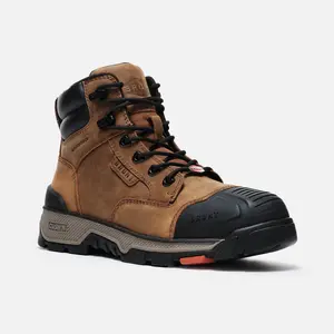 Brunt Men's Perkins 6-inch Comp-Toe Work Boots