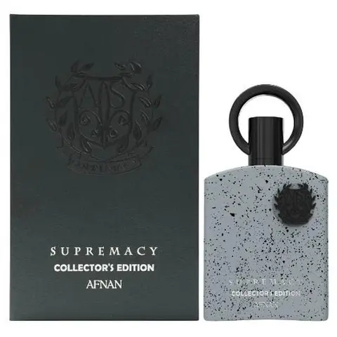 Afnan Supremacy Collector's Edition Eau De Parfum (EDP) - Men's 3.4oz/100ml Collectible Boxed Fragrance, Longlasting Fresh Scent with Natural Amber Vanille, Aromatic Woody, Citrus Spicy, Musk Notes, Ideal Guy Gift, Fragrances, Collectible Men's Fragrance