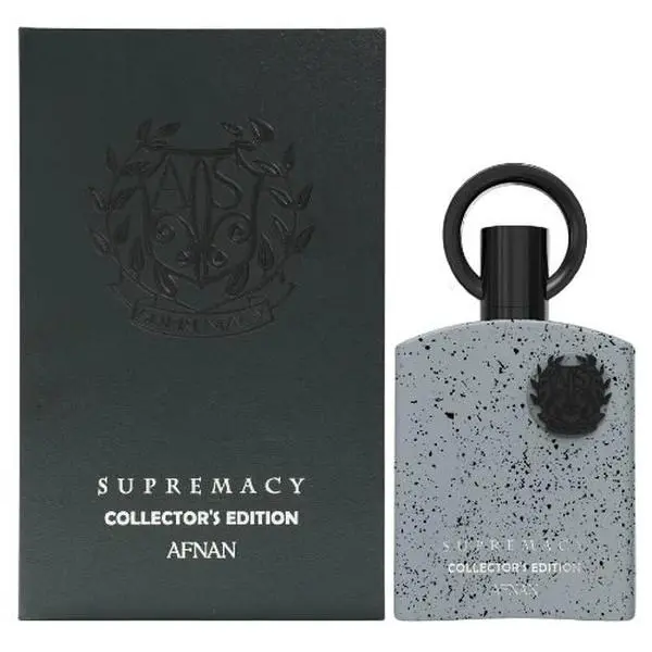 Afnan Supremacy Collector's Edition Eau De Parfum (EDP) - Men's 3.4oz/100ml Collectible Boxed Fragrance, Longlasting Fresh Scent with Natural Amber Vanille, Aromatic Woody, Citrus Spicy, Musk Notes, Ideal Guy Gift, Fragrances, Collectible Men's Fragrance