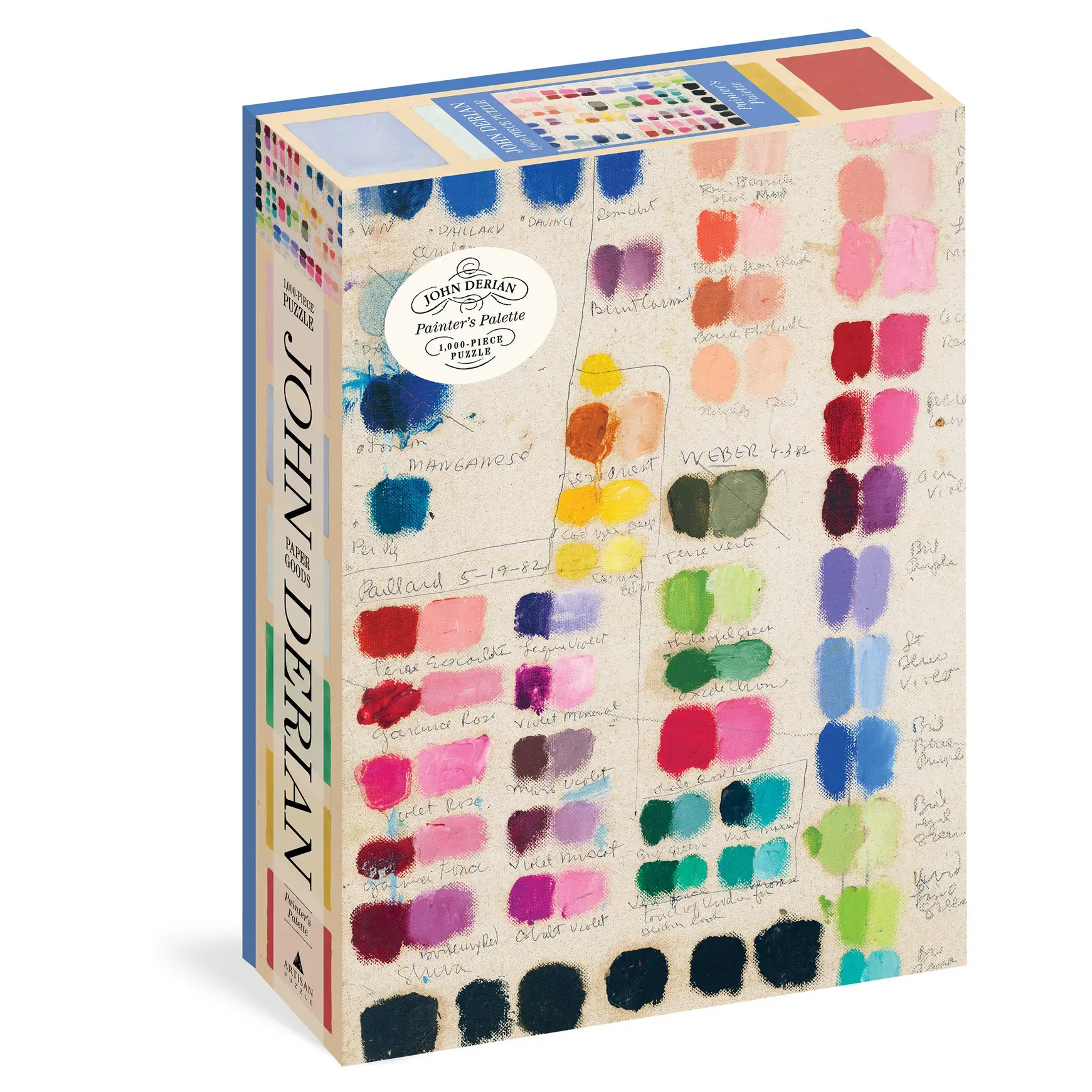 John Derian Paper Goods: Painter's Palette 1,000-Piece Puzzle John Derian Paper Goods: Painter's Palette 1,000-Piece Puzzle