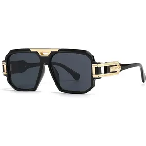 Retro  Sunglasses for Men Women Fashion  Square Aviator Designer Shades Sunglasses
