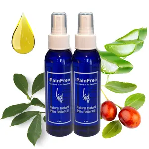 Ipain free liquid pain relief bundle 2 bottles 4oz spray pain relief spray increase circulation and comfort rapid eucalyptus oil