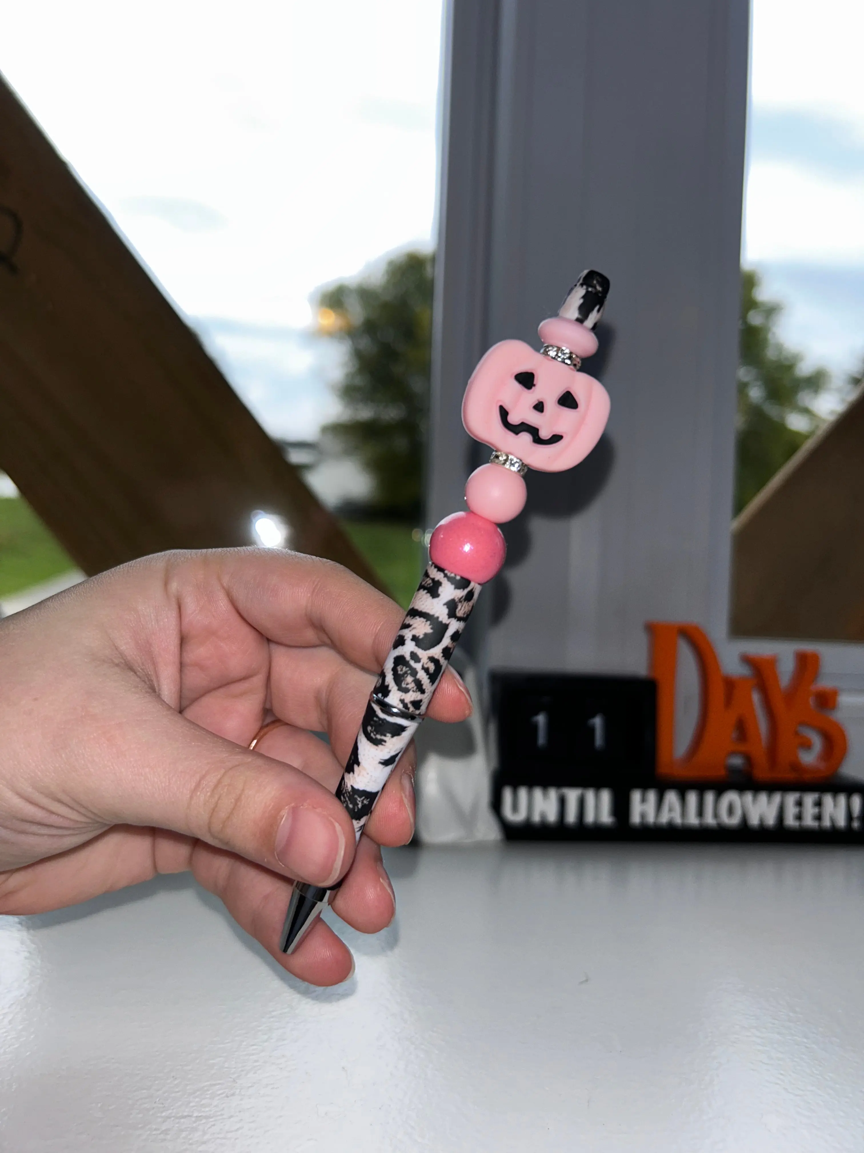 Cheetah Pumpkin Pen
