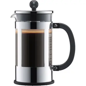 186916462 - 34 oz Kenya French Press Coffee Maker, Stainless Steel, New