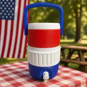 Mini Patriot Cooler – 3D Printed & Ready for Summer!