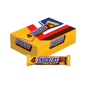 SNICKERS Crunchy Peanut Butter Squared – 3.56 oz, 18-Pack