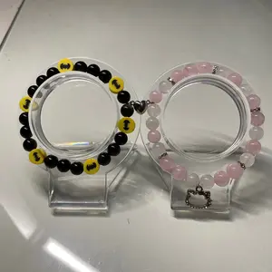 Bat x Kitty crystal bracelets 8mm