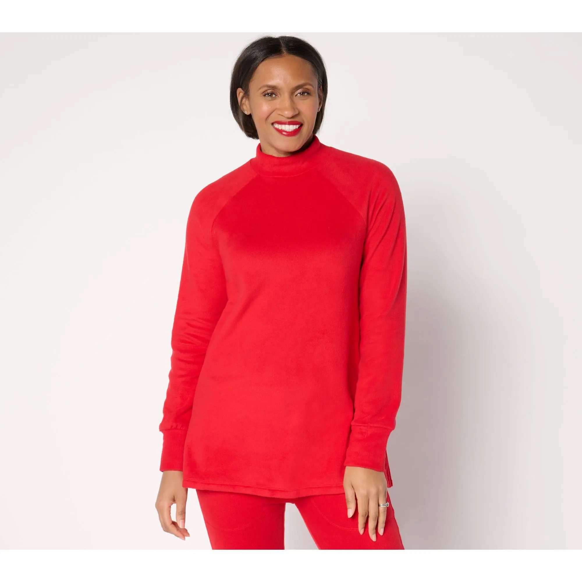 Cuddl Duds Fleecewear with Stretch Tunic
