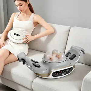 Multifunctional Portable Abdominal Massager, Wireless Electric Waist and Full Body Massager, Pain Relief, Muscle Relaxation and Relaxation Aid for Adults, Muscle Massagers