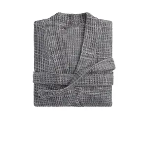 Parachute Waffle Robe in Grey