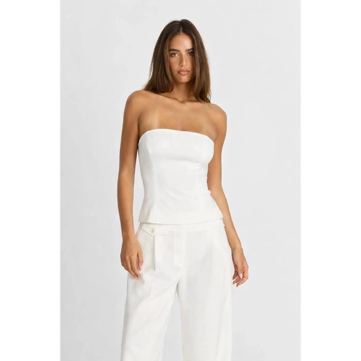 Astra Bustier White