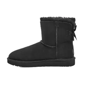 Women's UGG Mini Bailey Bow II Black (1016501-BLK) Women's UGG Mini Bailey Bow II Black (1016501-BLK)