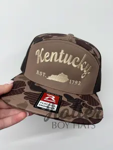 Kentucky 7 PANEL Richardson Duck Bill Embroidered Hat