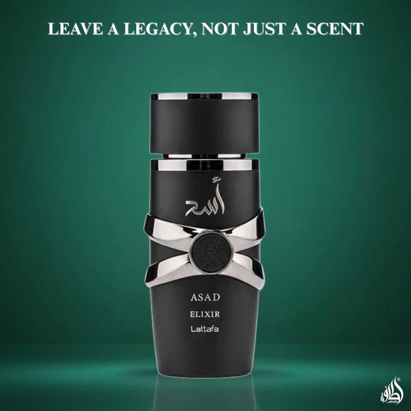 Asad Elixir Eau De Parfum Spray 100ml (3.4 oz) by Lattafa