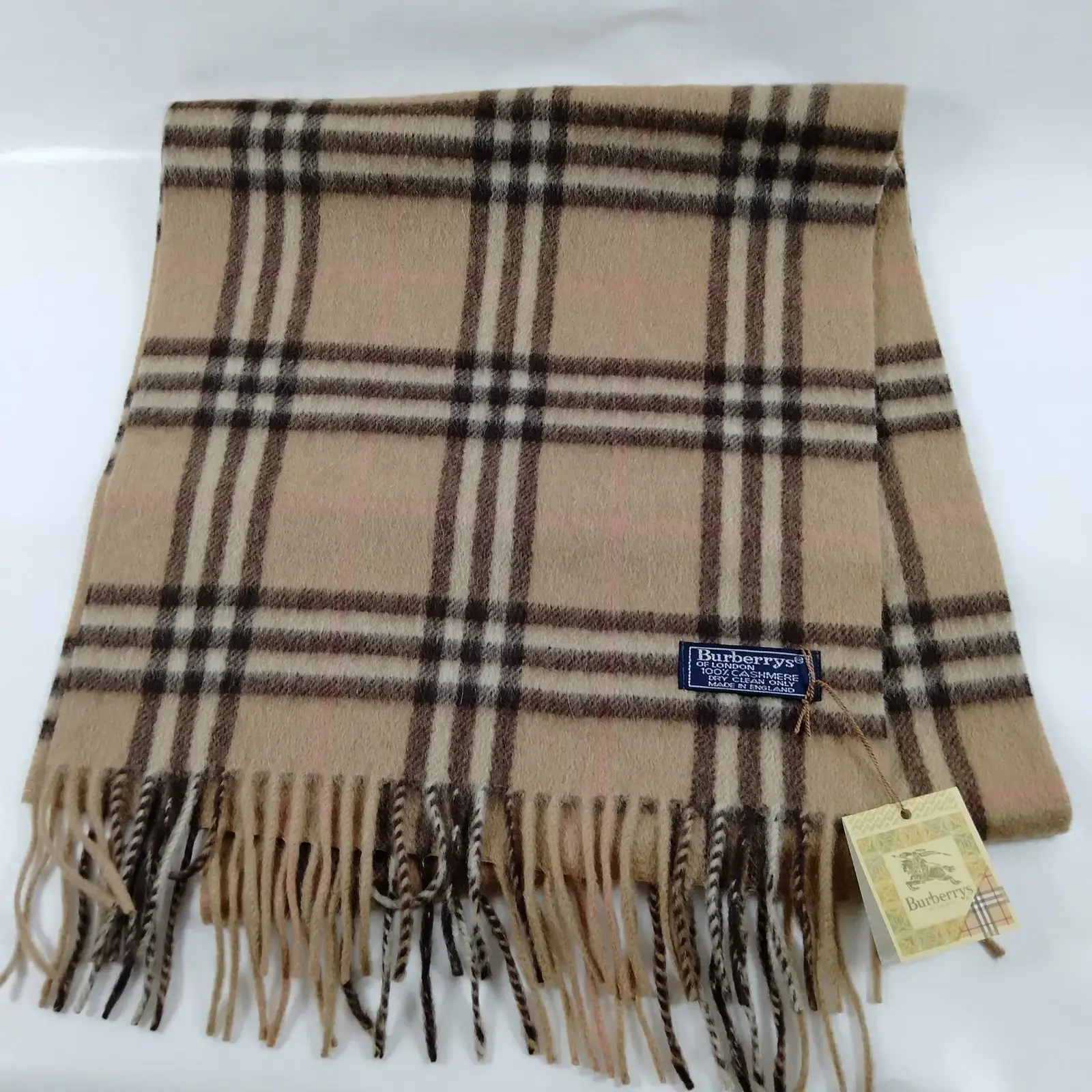 Pre-owned Burberry London Scarf 12740125012/028158