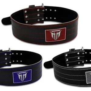MT Powerlifter Belt for Men and Women | Premium Leather Belt for Weightlifting