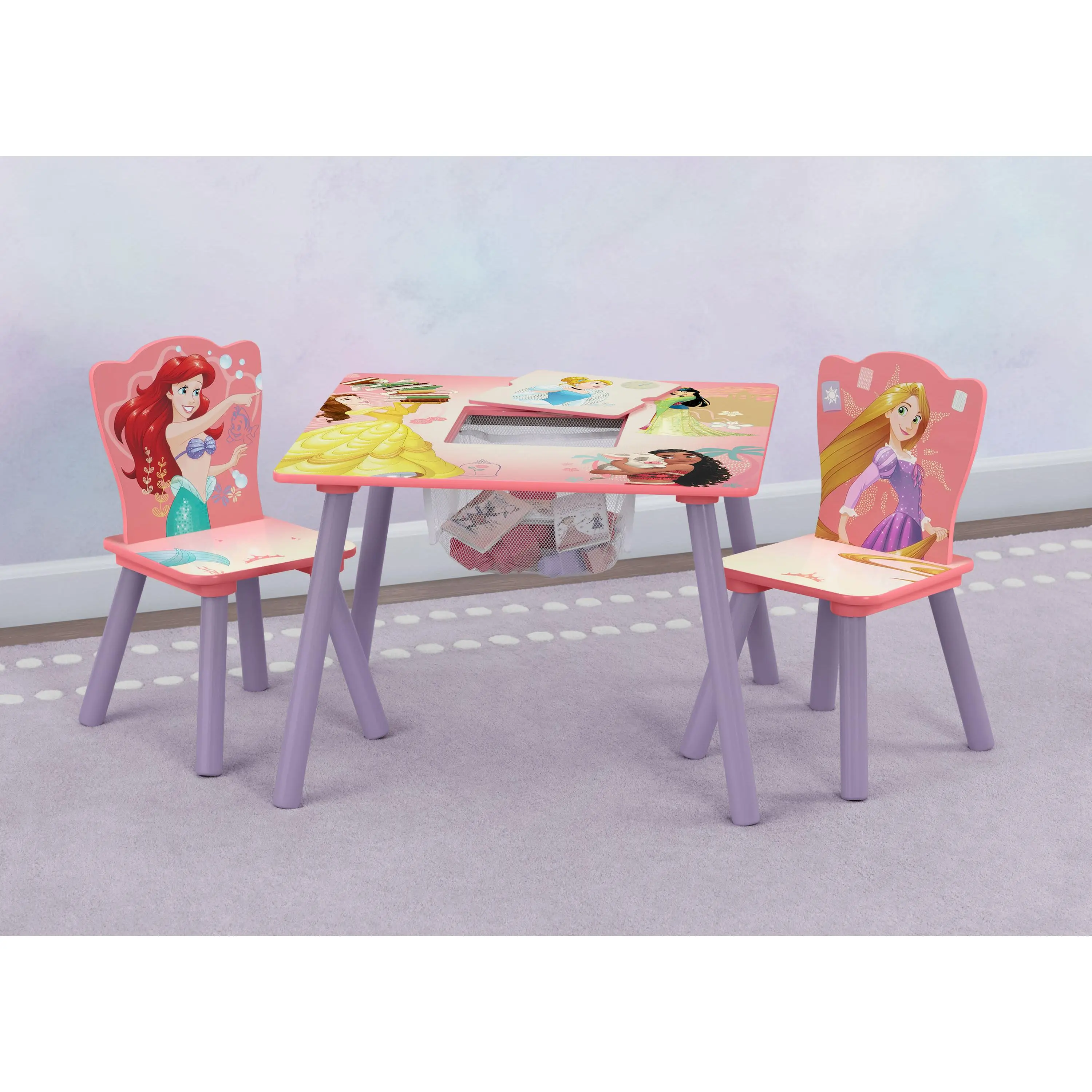 Princess Table and Chair Set with Storage Princess Table and Chair Set with Storage