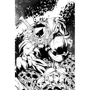 INVINCIBLE BATTLE BEAST #4 Barberi Variant TenFwdComics EXCLUSIVE