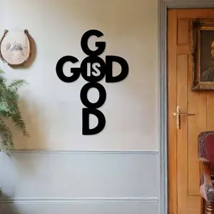 Bohemian Style Religious Art Metal Wall Sculpture, Inspirational Home Decor, Thanksgiving Christmas Wedding Inspiration, Motivational Wall Decoration