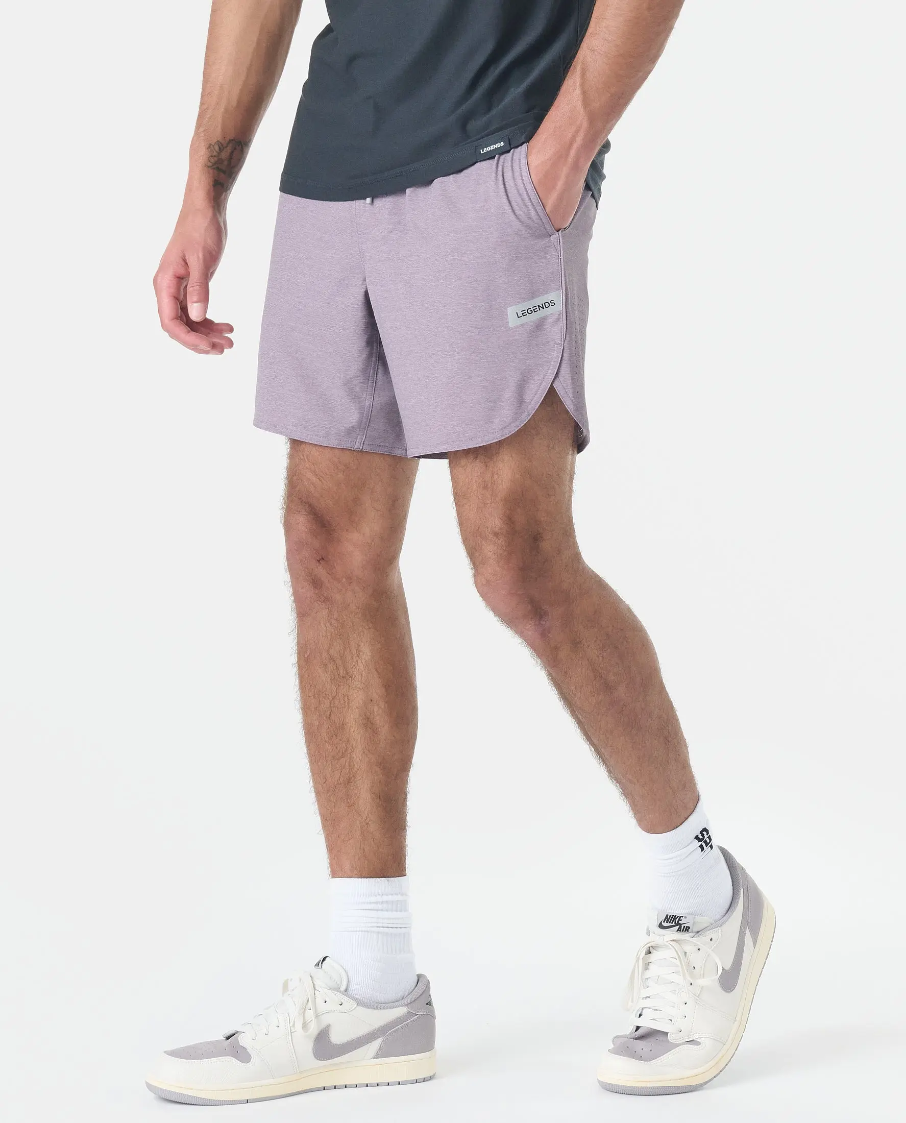 Luka Short Rhapsody Heather, Large 7" (Linerless)