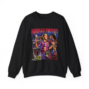 Ronaldinho Sweatshirt - Vintage Hoodie, Sweatshirt