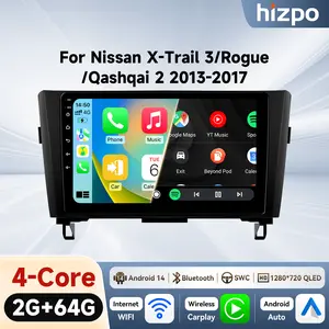 GPS Touch Screen Car Stereo  Wireless Android auto with WiFi for Nissan Rogue Qashqai J11 X-Trail 3 T32 Car Radio Multimedia Head Unit Video Player