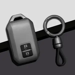 Tpu Car Remote Key Case Cover, Protective Shell Fob for Suzuki Swift Ignis Jimney Xl7 Ertiga 2020-2022, Keychain Accessories