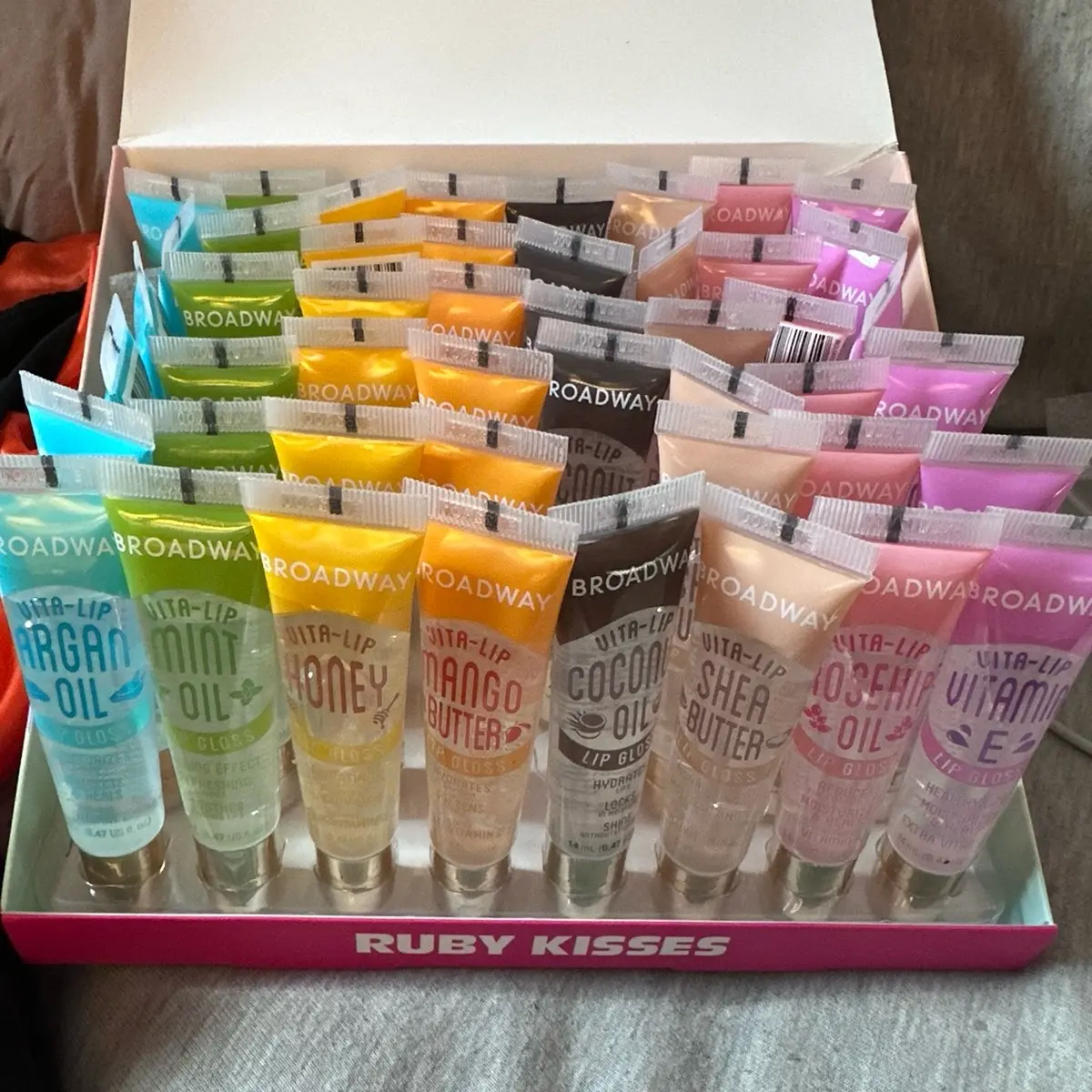 Lip gloss keychains