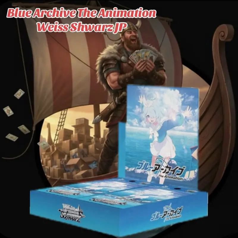 Weiss Schwarz Blue Archive The Animation Booster Box TCG JAPAN OFFICIAL -  TikTok Shop