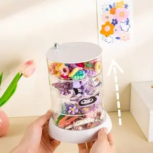 Multi-Purpose Storage Box, Space-Saving Makeup Table Organizer, Bathroom Counter Storage, Jewelry and Hair Accessory Holder