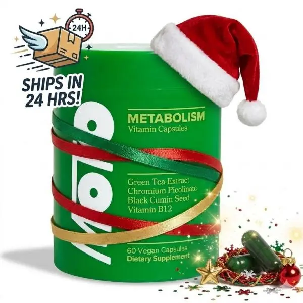 MOTO METABOLISM Vitamin Capsules | Daily Metabolism Support | 60 Vegan Capsules