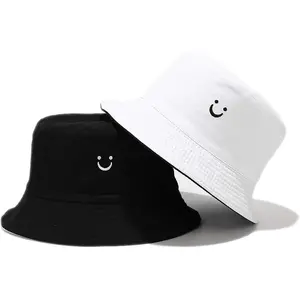 Unisex 100% Cotton Packable Bucket Hat Sun Hat Unisex Beach Cap for Men Women Kid
