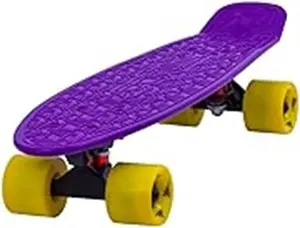 Flybar 22 Inch Kids Skateboard – Mini Cruiser Skateboards for Kids Ages 6-12, Outdoor Toys, Lightweight, Durable, Non-Slip Deck, ABEC-7 Bearings, Holds up to 175 lbs
