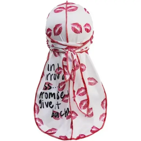 Unisex Fashion Headscarf - One Size Fits Most Patterned Silky Satin, Lightweight Breathable Polyester Fabric, Soft for Long Wear, Extra-Long Straps, Animals/Geometric/Camouflage Prints, All Seasons Everyday Sports & Outdoor Hair Accessory