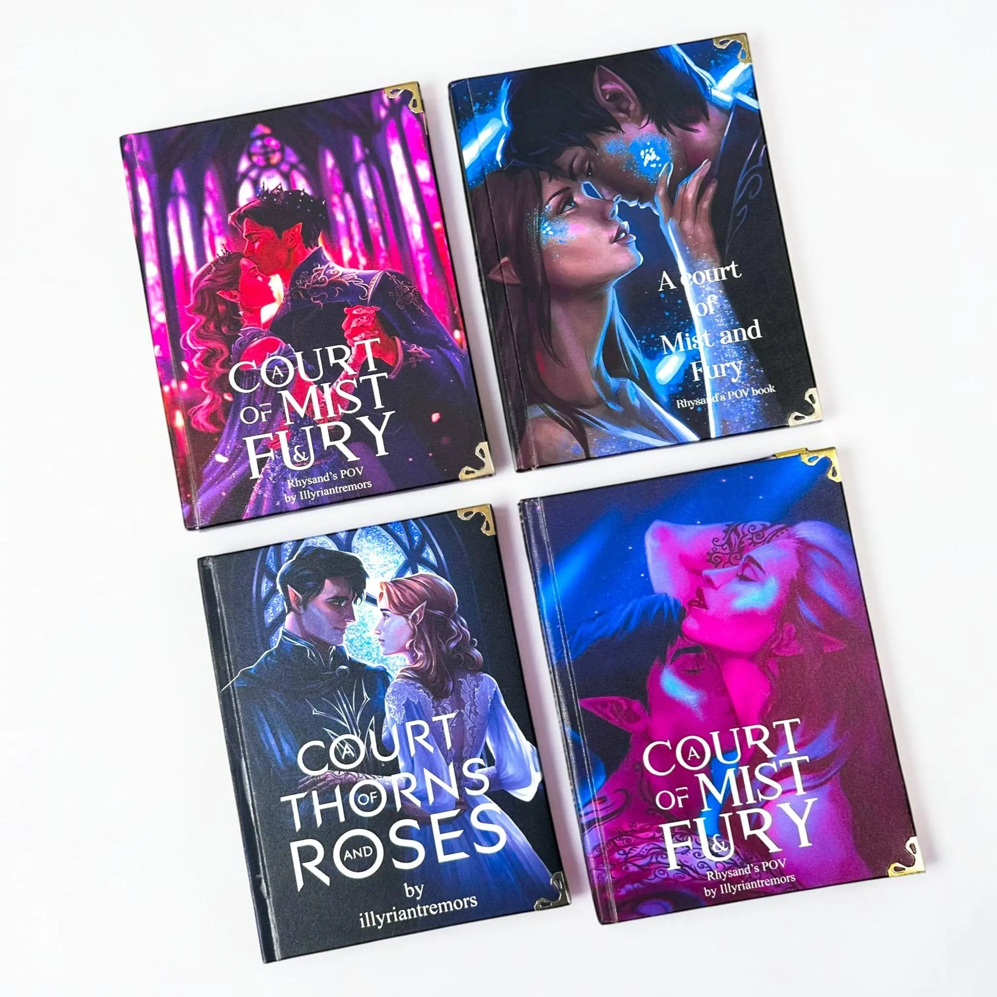 ACOMAF & ACOTAR Rhysand's POV Series Hardcover Special Edition Bookshelf | Fantasy Romance Collector Set