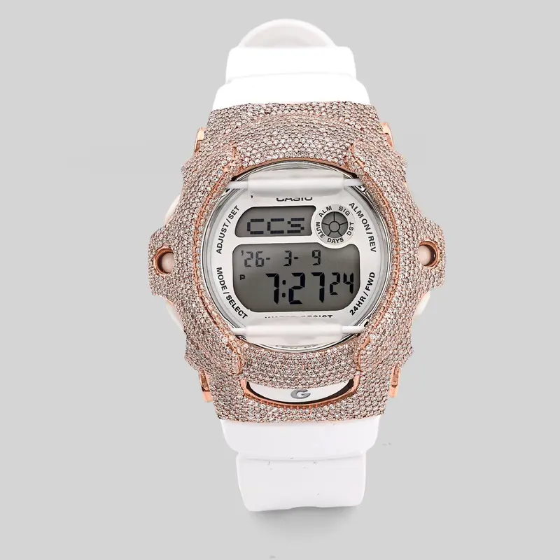Casio Baby-G BG-1302-2ER Translucent Blue Jelly Digital Women\'s Watch NIBWT Casio Baby-G Digital BG-1302-2ER Women main image 3