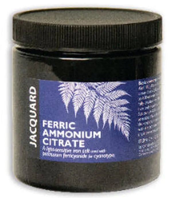 Cyanotype Chemistry - Ferric Ammonium Citrate