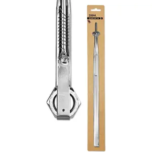 Spring-Loaded Extension Clamp 14.5" Exclusive Spring-Loaded Mechanism Knob-Locking Design Saves Time in Tight Spaces Holds Nuts Bolts & Hoses Built for Easy Use and Maximum Efficiency