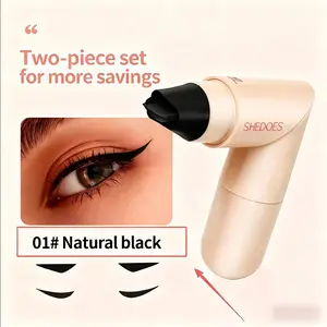 Dual-Head Rotating Eyeliner Stamp Pen - Cosmetic Eye Makeup Product, Liquid Precision Liner, Quick-Drying, Smudge-Proof, Long-Lasting, Beginner-Friendly Tool for Sharp Winged/Cat Eye Lines, Women's Beauty & Personal Care #Summerwins