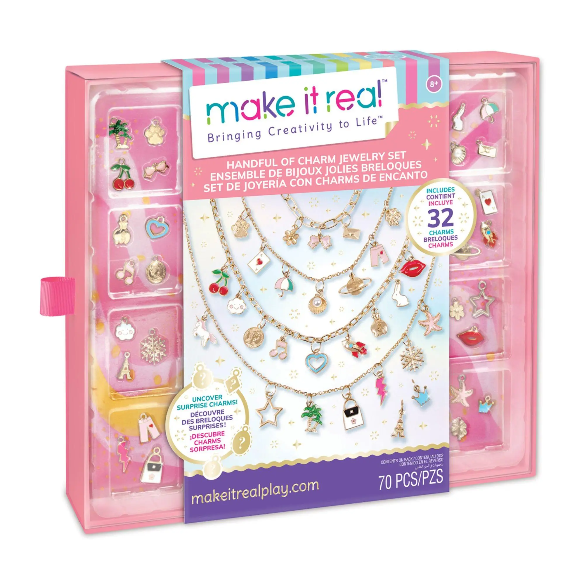 Make It Real Handful of Charm 70pc DIY JewelryKit Make It Real Handful of Charm 70pc DIY JewelryKit