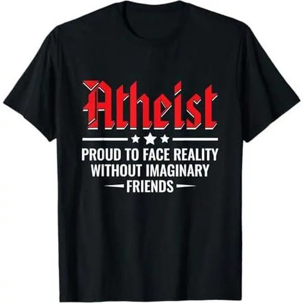Atheist Science Atheism Agnostic Anti Religion Freethinker T-Shirt