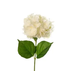 Real Touch Hydrangea Ivory 29"