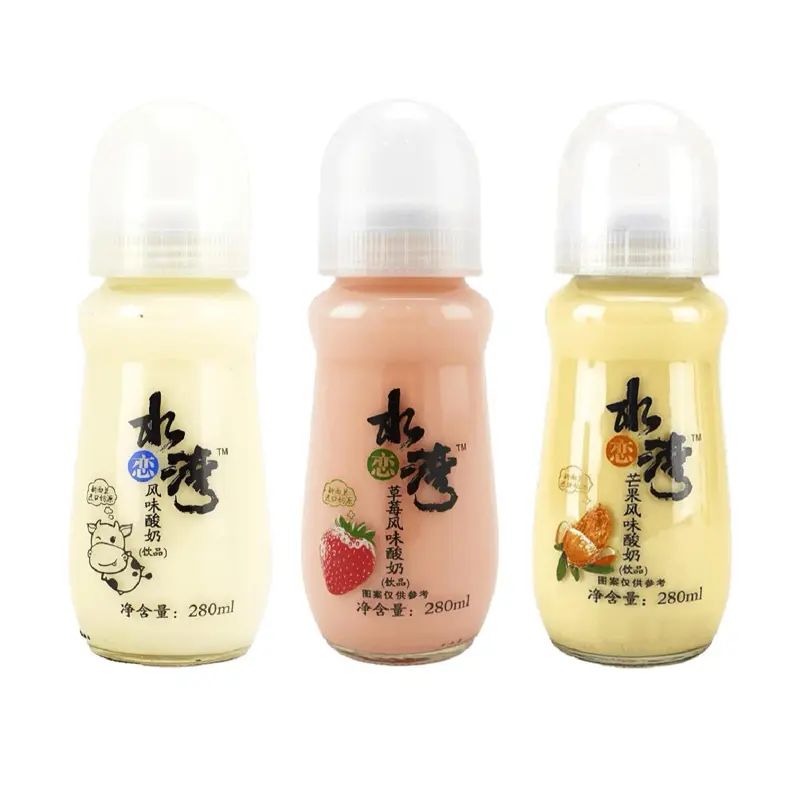Yogurt Baby Bottle Drink Bundle of 3 - Original, Strawberry, & Mango Flavors Yogurt Baby Bottle Drink Bundle of 3 - Original, Strawberry, & Mango Flavors