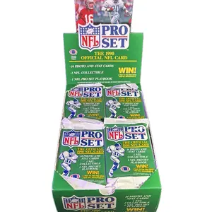 NFL Pro Set 1990 Pack - Official NFL Card Set with 1 Collectible & 1 Playbook Included - 1990 Edition Trading Cards